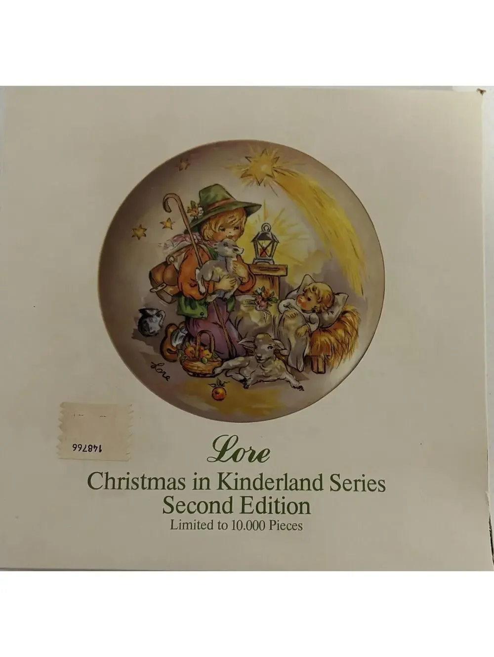 Goebel Lore Christmas in Kinderland Series Plate 865 of 10000 - 1983